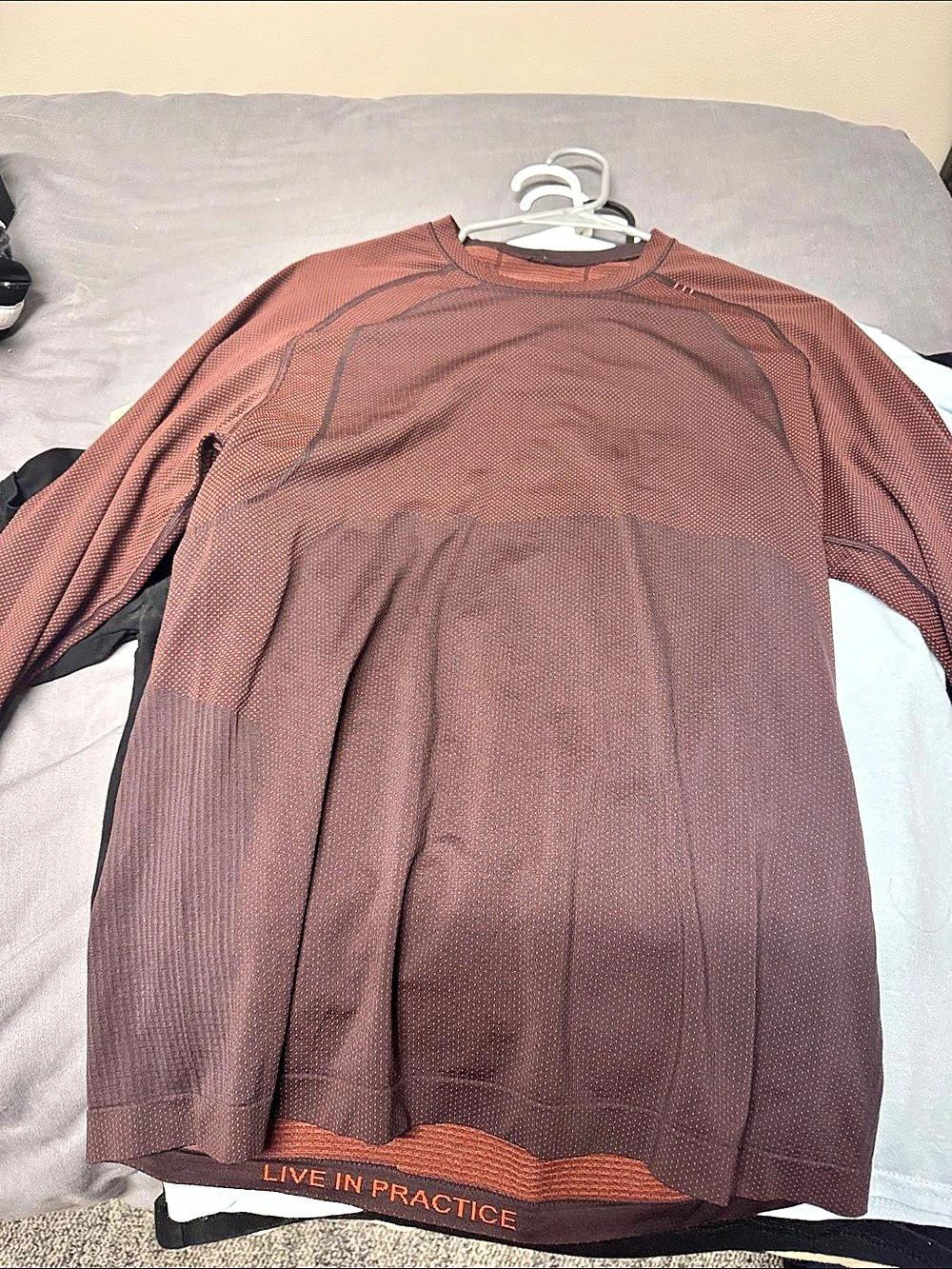 Lululemon Metal Vent Tech Long Sleeve 2.0 Brown Athletic Shirt